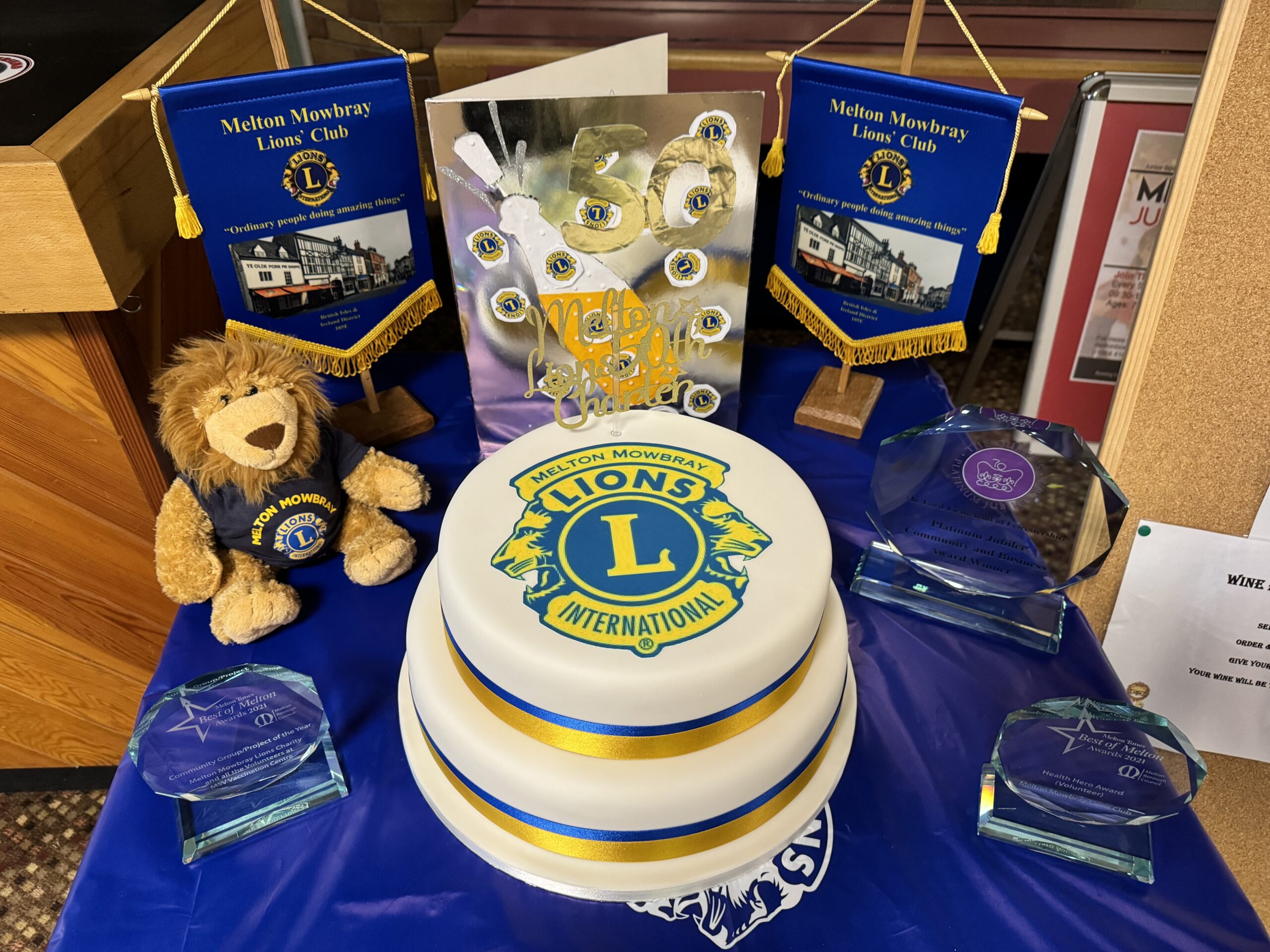 50th Charter cake